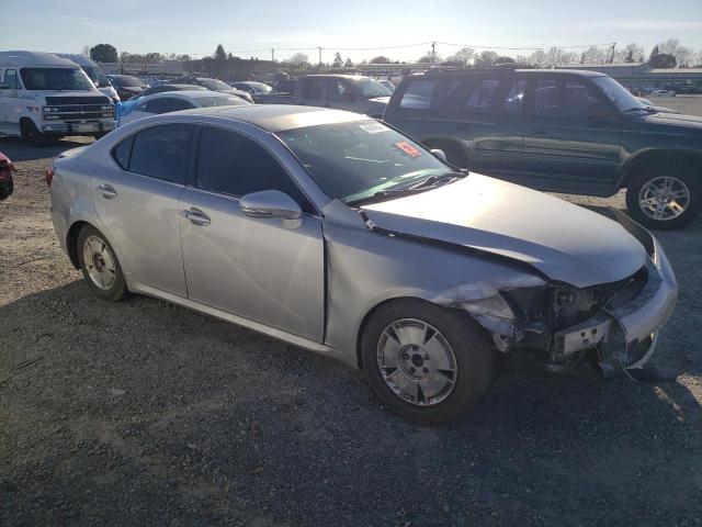 JTHBK262895091900 - 2009 LEXUS IS 250 SILVER photo 4