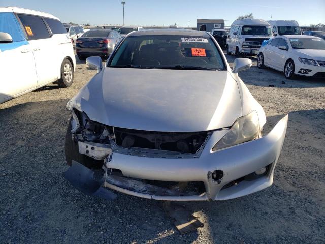 JTHBK262895091900 - 2009 LEXUS IS 250 SILVER photo 5