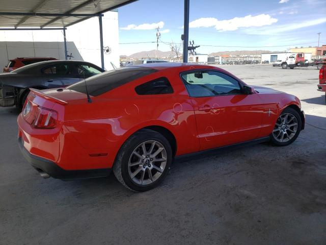 1ZVBP8AM2C5235394 - 2012 FORD MUSTANG RED photo 3