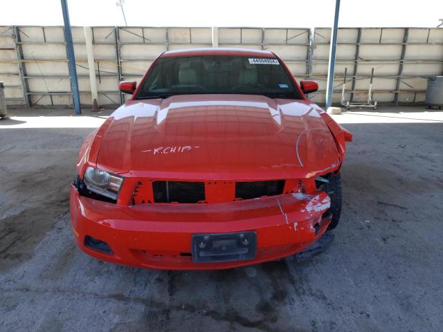 1ZVBP8AM2C5235394 - 2012 FORD MUSTANG RED photo 5