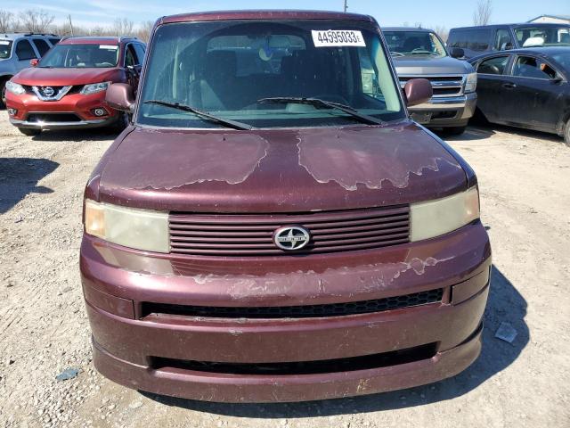 JTLKT324650195924 - 2005 TOYOTA SCION XB 勃艮第红 照片 5