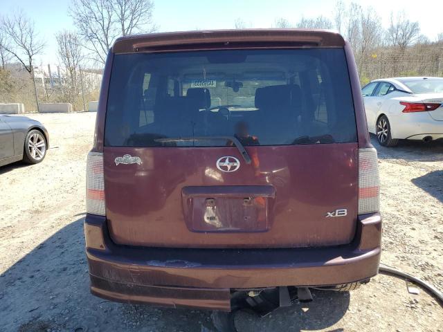 JTLKT324650195924 - 2005 TOYOTA SCION XB 勃艮第红 照片 6