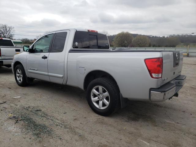 1N6BA0CA8BN325413 - 2011 NISSAN TITAN S SILVER photo 2