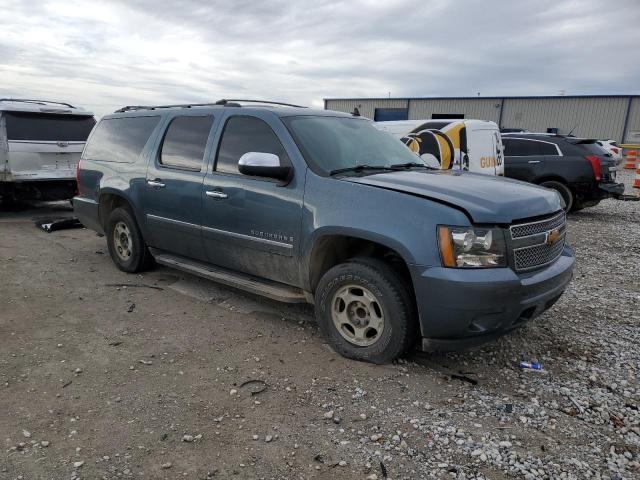 1GNFC36019R287326 - 2009 CHEVROLET SUBURBAN C1500 LTZ BLUE photo 4