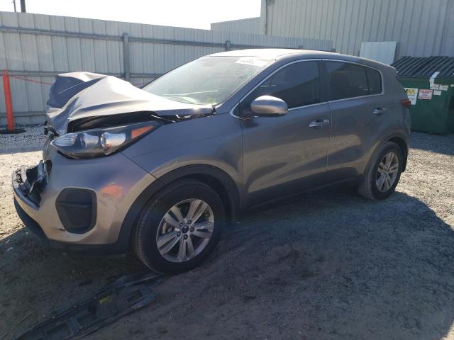 KNDPM3AC2H7240909 - 2017 KIA SPORTAGE LX GRAY photo 1