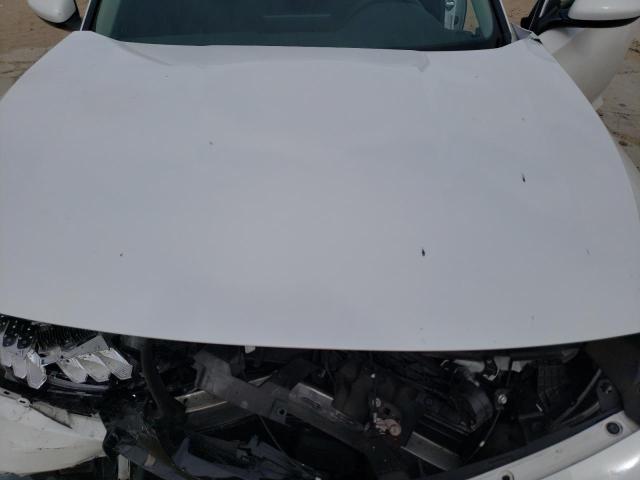 1HGCV3F4XMA017142 - 2021 HONDA ACCORD HYBRID EX WHITE photo 11