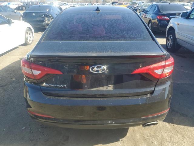 5NPE24AF9FH231727 - 2015 HYUNDAI SONATA SE BLACK photo 6