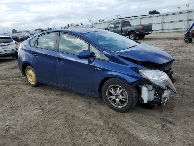 JTDKN3DU2A1003258 - 2010 TOYOTA PRIUS BLUE photo 4