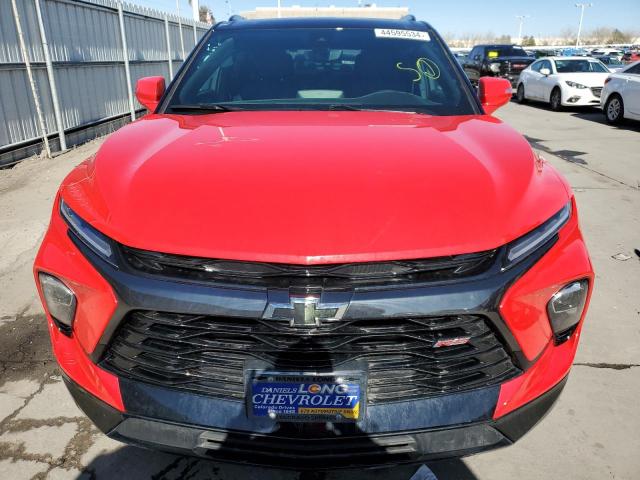 3GNKBKRS0RS134877 - 2024 CHEVROLET BLAZER RS RED photo 5