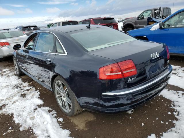 WAUMV94E08N004669 - 2008 AUDI A8 L QUATTRO BLUE photo 2