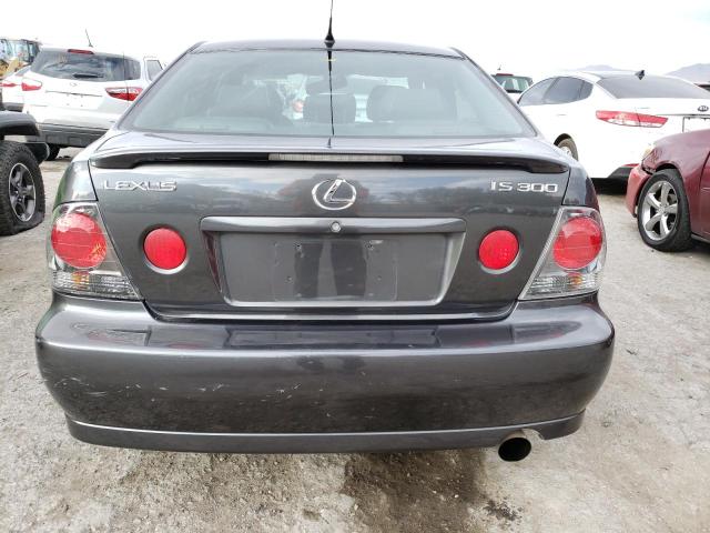 JTHBD192X40081729 - 2004 LEXUS IS 300 GRAY photo 6