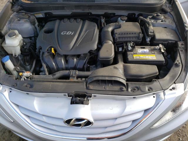 5NPEB4AC5DH716062 - 2013 HYUNDAI SONATA GLS SILVER photo 11