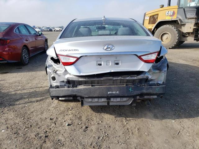 5NPEB4AC5DH716062 - 2013 HYUNDAI SONATA GLS SILVER photo 6