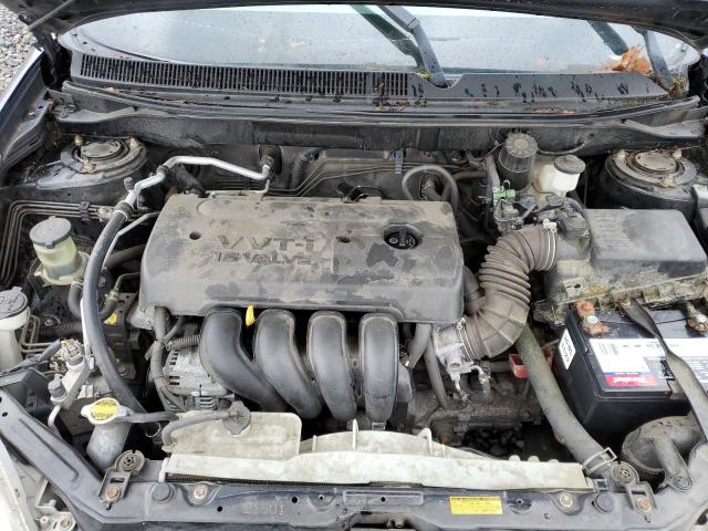 2T1KR32E55C431441 - 2005 TOYOTA COROLLA MA XR BLACK photo 11
