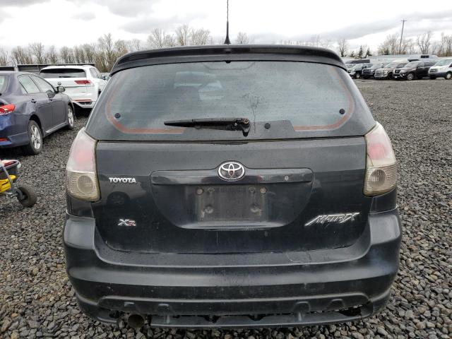 2T1KR32E55C431441 - 2005 TOYOTA COROLLA MA XR BLACK photo 6