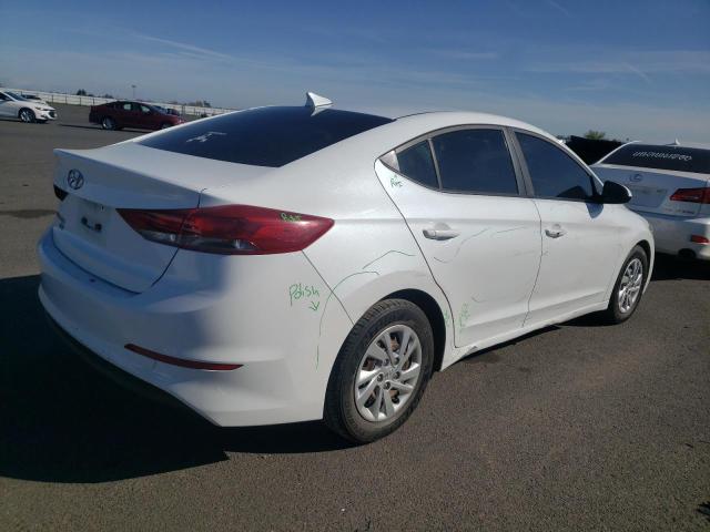 5NPD74LF3HH153135 - 2017 HYUNDAI ELANTRA SE WHITE photo 3