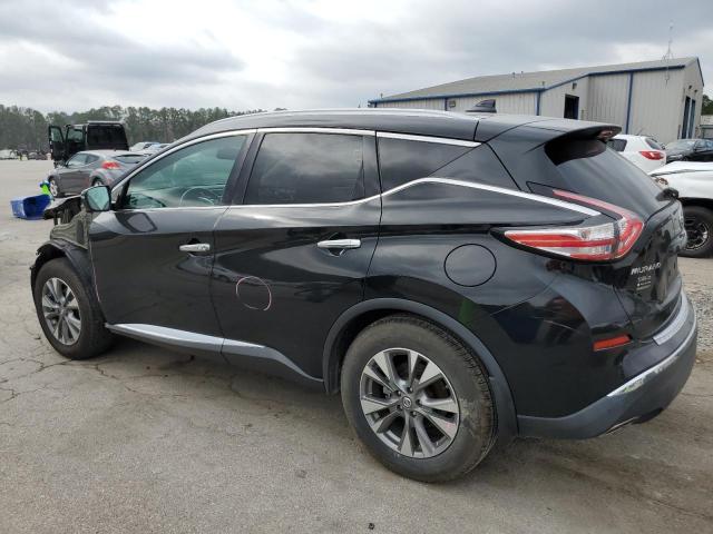 5N1AZ2MG7JN107589 - 2018 NISSAN MURANO S BLACK photo 2