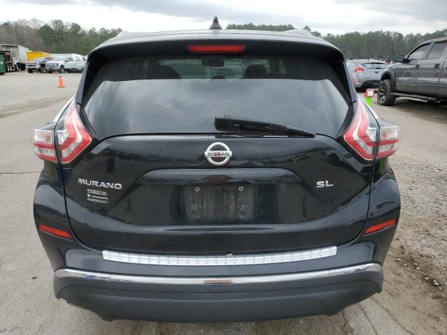 5N1AZ2MG7JN107589 - 2018 NISSAN MURANO S BLACK photo 6