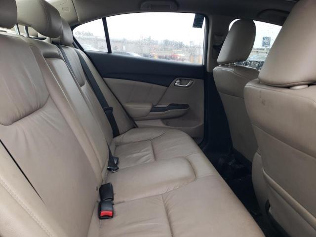 19XFB2F95EE004937 - 2014 HONDA CIVIC EXL თეთრი ფოტო 10