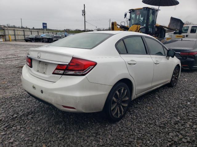 19XFB2F95EE004937 - 2014 HONDA CIVIC EXL თეთრი ფოტო 3