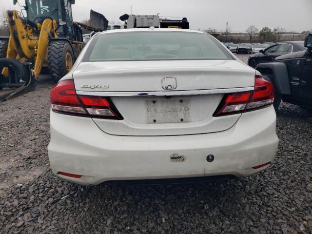 19XFB2F95EE004937 - 2014 HONDA CIVIC EXL თეთრი ფოტო 6