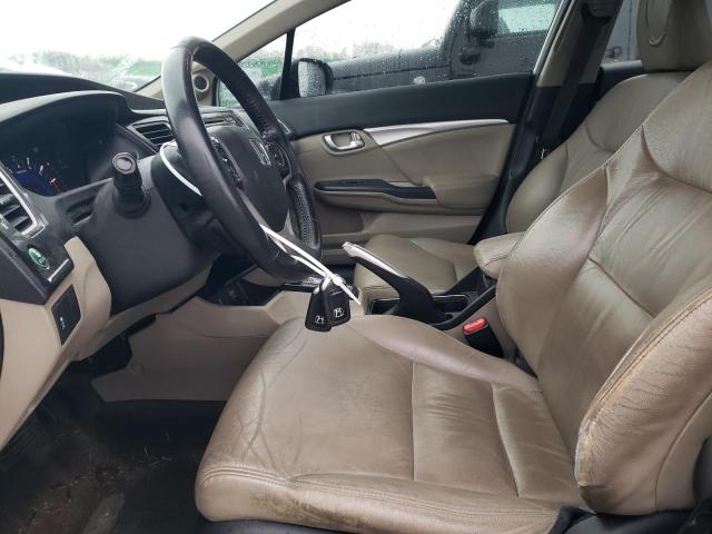 19XFB2F95EE004937 - 2014 HONDA CIVIC EXL თეთრი ფოტო 7