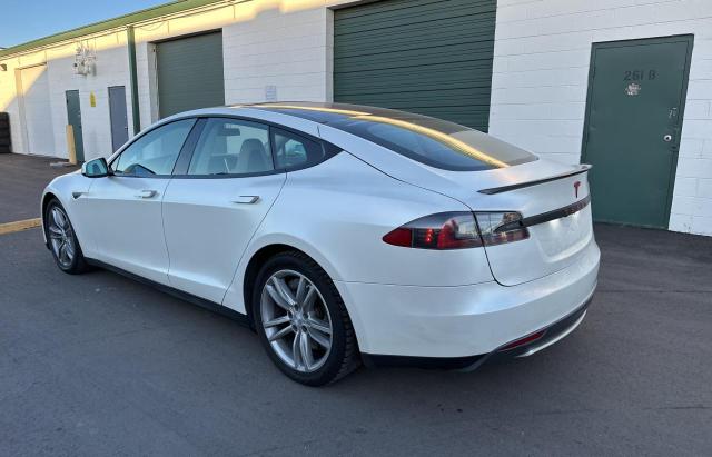 5YJSA1CN1DFP06095 - 2013 TESLA MODEL S ლურჯი ფოტო 3