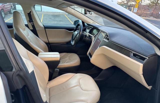 5YJSA1CN1DFP06095 - 2013 TESLA MODEL S ლურჯი ფოტო 5