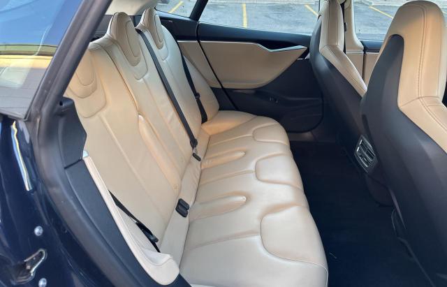 5YJSA1CN1DFP06095 - 2013 TESLA MODEL S ლურჯი ფოტო 6