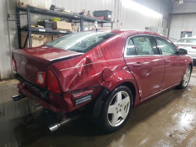 1G1ZJ57718F283143 - 2008 CHEVROLET MALIBU 2LT RED photo 3