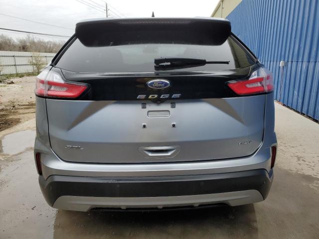 2FMPK4J9XMBA04019 - 2021 FORD EDGE SEL SILVER photo 6