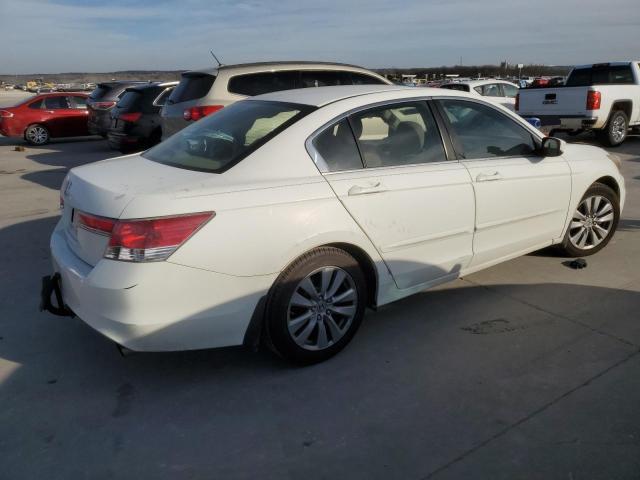 1HGCP2E76BA149523 - 2011 HONDA ACCORD EX WHITE photo 3