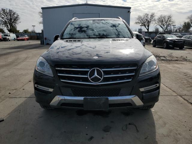 4JGDA5HB7CA022556 - 2012 MERCEDES-BENZ ML 350 4MATIC BLACK photo 5