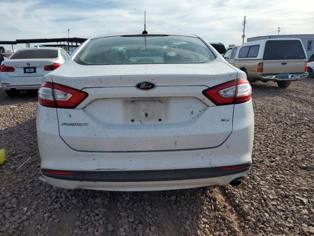 3FA6P0H7XDR288807 - 2013 FORD FUSION SE WHITE photo 6