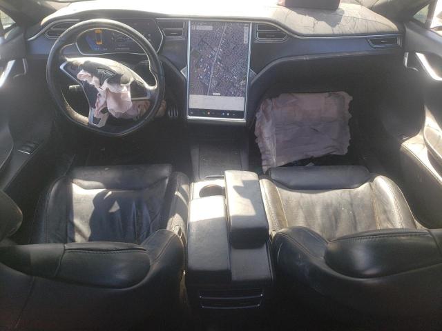 5YJSA1E43HF211746 - 2017 TESLA MODEL S GRAY photo 8