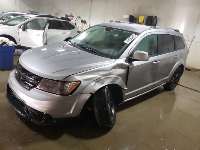 3C4PDDGG5JT257673 - 2018 DODGE JOURNEY CROSSROAD GRAY photo 1