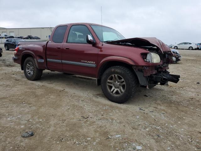 5TBRT34186S479091 - 2006 TOYOTA TUNDRA ACCESS CAB SR5 BURGUNDY photo 4