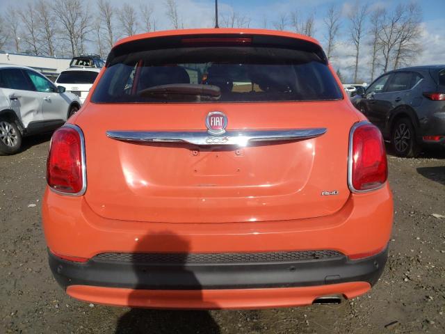 ZFBCFYBT5GP342758 - 2016 FIAT 500X EASY ORANGE photo 6