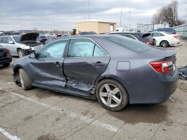 4T1BF1FK4EU462949 - 2014 TOYOTA CAMRY L GRAY photo 2