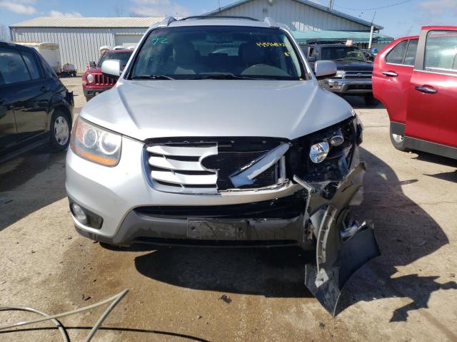 5NMSH4AGXAH357658 - 2010 HYUNDAI SANTA FE SE SILVER photo 5