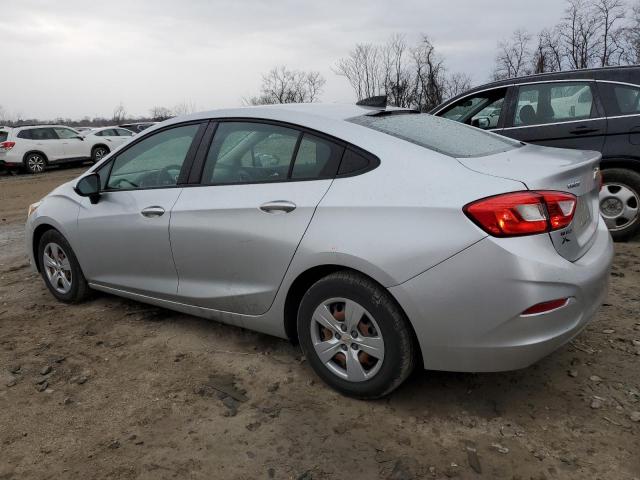 1G1BC5SM6J7174833 - 2018 CHEVROLET CRUZE LS SILVER photo 2