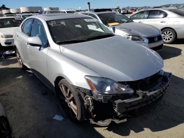 JTHBK262175049386 - 2007 LEXUS IS 250 SILVER photo 4