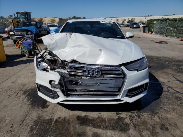 WAUKMAF44JN013493 - 2018 AUDI A4 PREMIUM WHITE photo 5