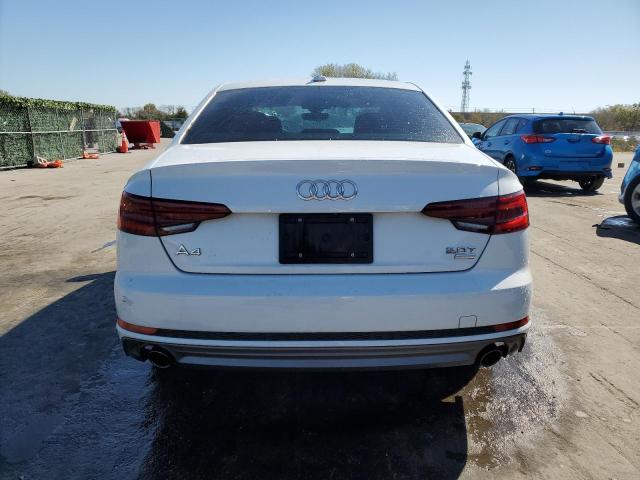 WAUKMAF44JN013493 - 2018 AUDI A4 PREMIUM WHITE photo 6