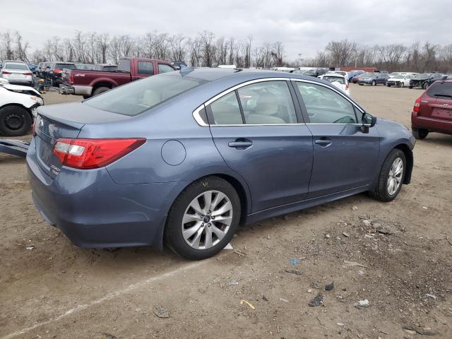 4S3BNAC67G3012025 - 2016 SUBARU LEGACY 2.5I PREMIUM BLUE photo 3