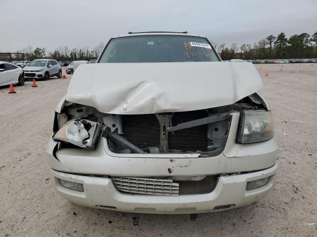 1FMFU19536LA77855 - 2006 FORD EXPEDITION LIMITED WHITE photo 5