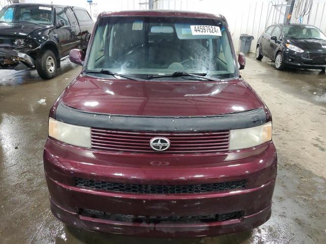 JTLKT334350187469 - 2005 TOYOTA SCION XB BURGUNDY photo 5