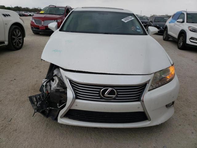 JTHBK1GG8F2177760 - 2015 LEXUS ES 350 WHITE photo 5