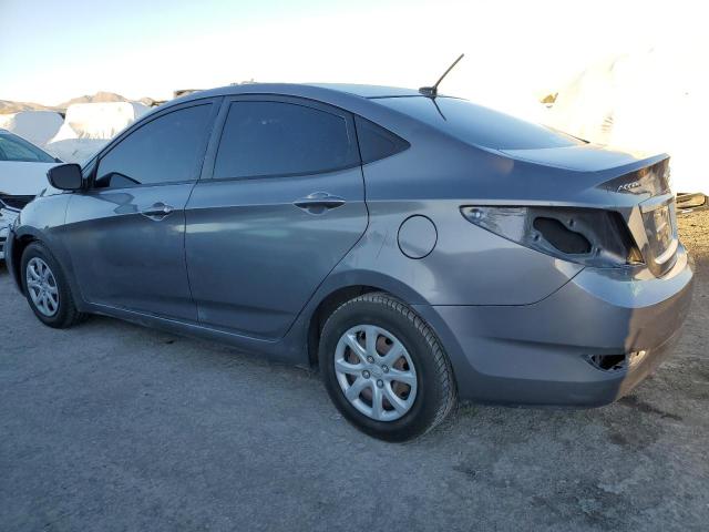 KMHCT4AE3DU530267 - 2013 HYUNDAI ACCENT GLS GRAY photo 2