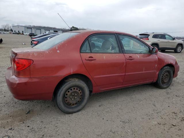 1NXBR32E36Z653959 - 2006 TOYOTA COROLLA CE RED photo 3